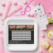 Mars Stausturm Pappteller (Party)