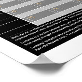 Mars Stausturm Poster (Ecke)