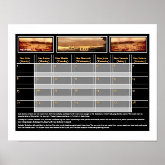 Mars Stausturm Poster