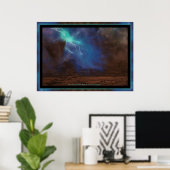 Mars Storm Poster (Heimbüro)