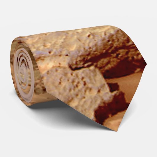 Mars Surface, Marslandschaft Krawatte (Gerollt)