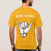 Mars T-Shirt (Rückseite)