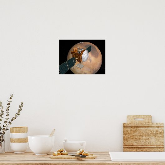 Mars Telecommunications Orbiter Poster (Küche)