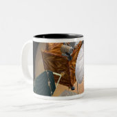 Mars - Telekommunikationsunternehmen 2 Zweifarbige Tasse (Vorderseite Links)