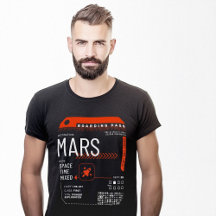 Mars Ticket Boarding Pass