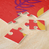 Mars-Touristen-Plakat Puzzle (Seite)