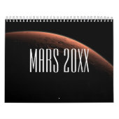 Mars und Mars Raumfahrzeuge Kalender (Titelbild)