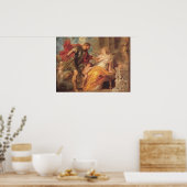 Mars und Rhea Silvia Poster (Küche)