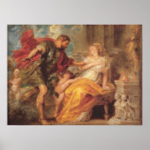 Mars und Rhea Silvia Poster (Vorne)