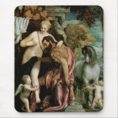 Mars und Venus durch Liebe vereint Mousepad (Vorne)