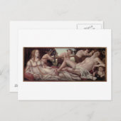 Mars und Venus Postkarte (Vorne/Hinten)