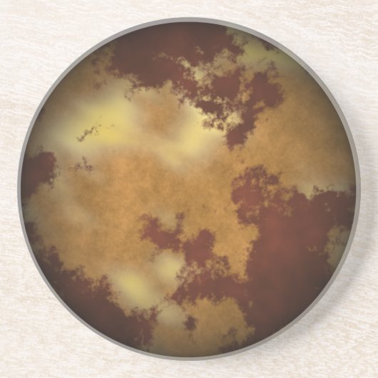 Mars-Untersetzer Sandstein Untersetzer (Vorne)