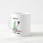 Mars-Vagabund-Neugier Kaffeetasse (Vorderseite Links)