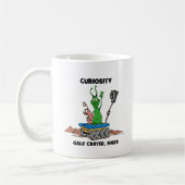 Mars-Vagabund-Neugier Kaffeetasse (Links)