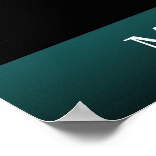 Mars - Valles Marineris Poster (Ecke)