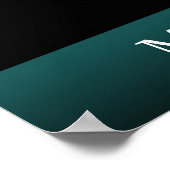 Mars - Valles Marineris Poster (Ecke)