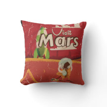 Mars Vintage Reiseplakat