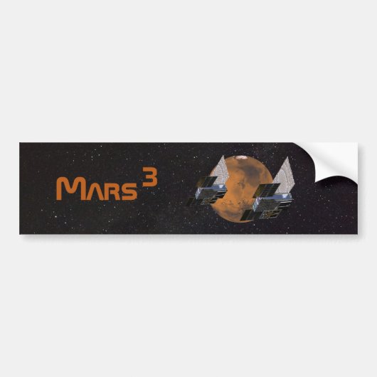Mars von MarCO CubeSats kubiert Autoaufkleber (Vorne)