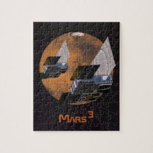 Mars von MarCO CubeSats kubiert Puzzle
