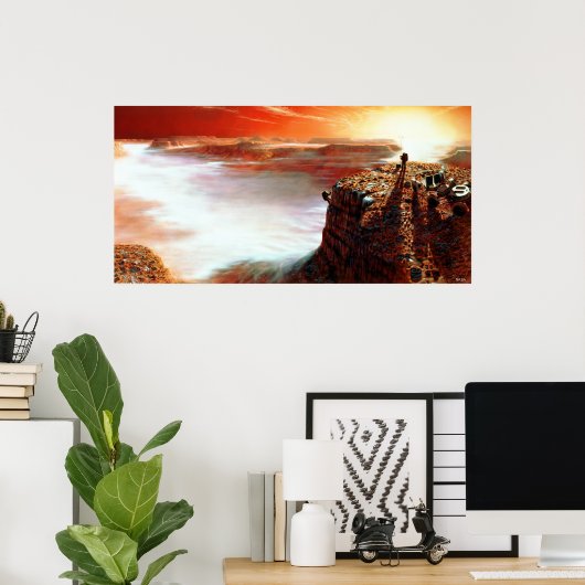 Mars Walkers Poster (Heimbüro)