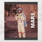 Mars Weinetiketten Weinetikett (Einzelnes Label)