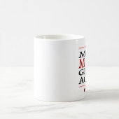 Mars wieder großartig machen kaffeetasse (Mittel)