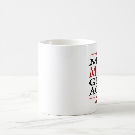 Mars wieder großartig machen kaffeetasse (Mittel)