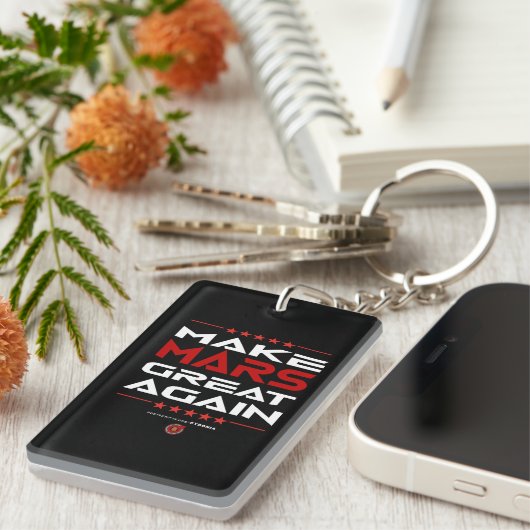 Mars wieder großartig machen schlüsselanhänger (Vorderseite rechts)