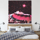 Mars Wiederbelebung Leinwanddruck (Insitu (Schlafzimmer))