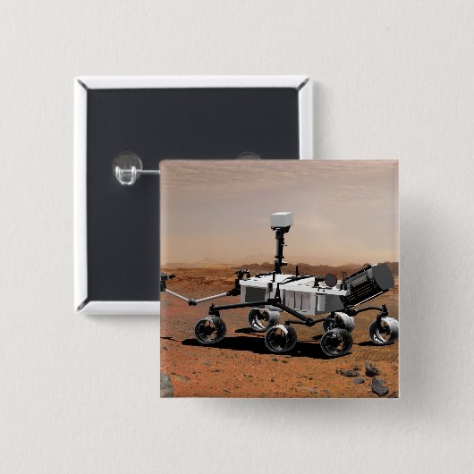 Mars - Wissenschaftslabor 2 Button (Vorne & Hinten)
