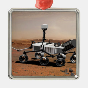 Mars - Wissenschaftslabor 2 Ornament Aus Metall