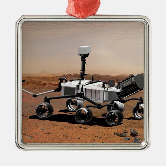 Mars - Wissenschaftslabor 2 Ornament Aus Metall (Vorne)