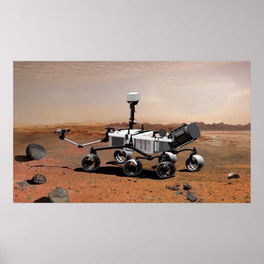 Mars - Wissenschaftslabor 2 Poster (Vorne)