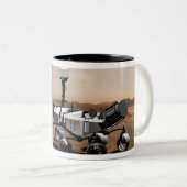 Mars - Wissenschaftslabor 2 Zweifarbige Tasse (VorderseiteRechts)