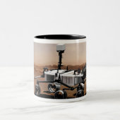 Mars - Wissenschaftslabor 2 Zweifarbige Tasse (Mittel)