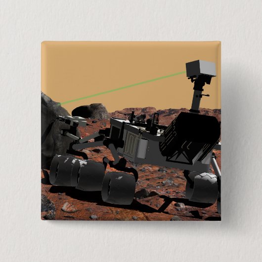 Mars - Wissenschaftslabor 3 Button (Vorderseite)