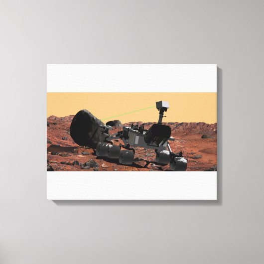 Mars - Wissenschaftslabor 3 Leinwanddruck (Vorderseite)