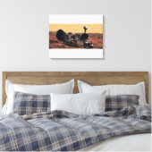 Mars - Wissenschaftslabor 3 Leinwanddruck (Insitu (Schlafzimmer))