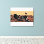 Mars - Wissenschaftslabor 3 Leinwanddruck (Insitu (Holzboden))