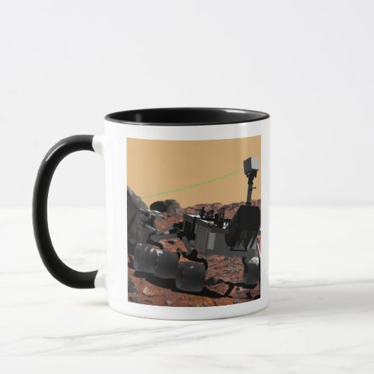 Mars - Wissenschaftslabor 3 Tasse (Links)