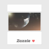 Mars Wissenschaftslabor Aeroshell Kapsel 2 Aufkleber (Blatt)