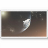 Mars Wissenschaftslabor Aeroshell Kapsel 2 Aufkleber (Vorderseite)