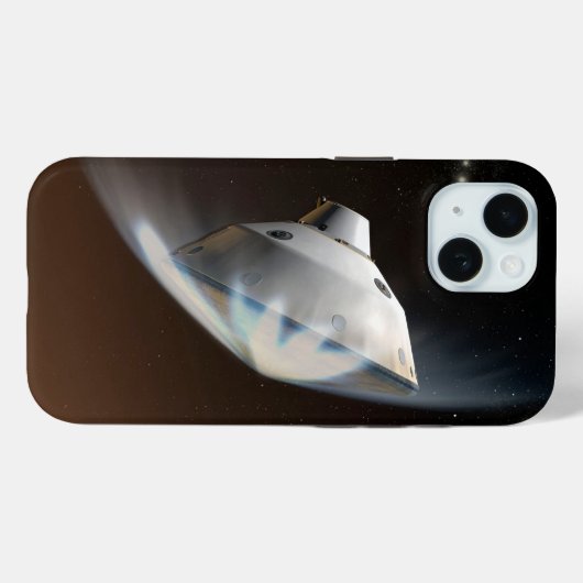 Mars Wissenschaftslabor Aeroshell Kapsel 2 Case-Mate iPhone Hülle (Rückseite (Horizontal))