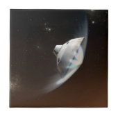 Mars Wissenschaftslabor Aeroshell Kapsel 2 Fliese (Vorderseite)