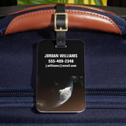 Mars Wissenschaftslabor Aeroshell Kapsel 2 Gepäckanhänger (Vorderseite Insitu 2)