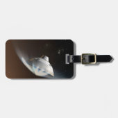 Mars Wissenschaftslabor Aeroshell Kapsel 2 Gepäckanhänger (Vorderseite horizontal)