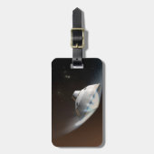 Mars Wissenschaftslabor Aeroshell Kapsel 2 Gepäckanhänger (Vorderseite vertikal)