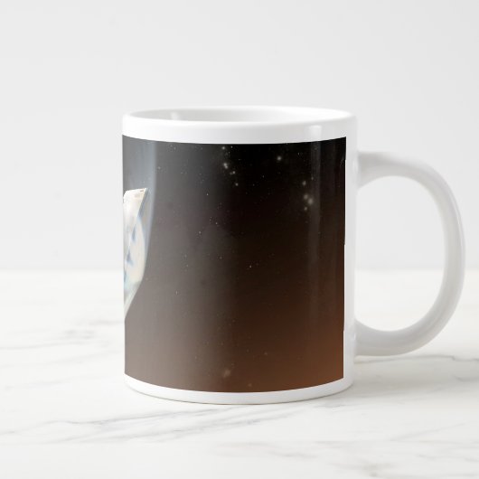 Mars Wissenschaftslabor Aeroshell Kapsel 2 Jumbo-Tasse (Rechts)