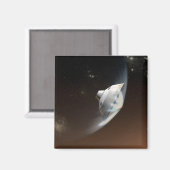 Mars Wissenschaftslabor Aeroshell Kapsel 2 Magnet (Vorderseite/Rückseite)