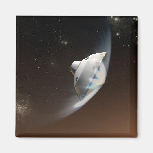 Mars Wissenschaftslabor Aeroshell Kapsel 2 Magnet (Vorne)